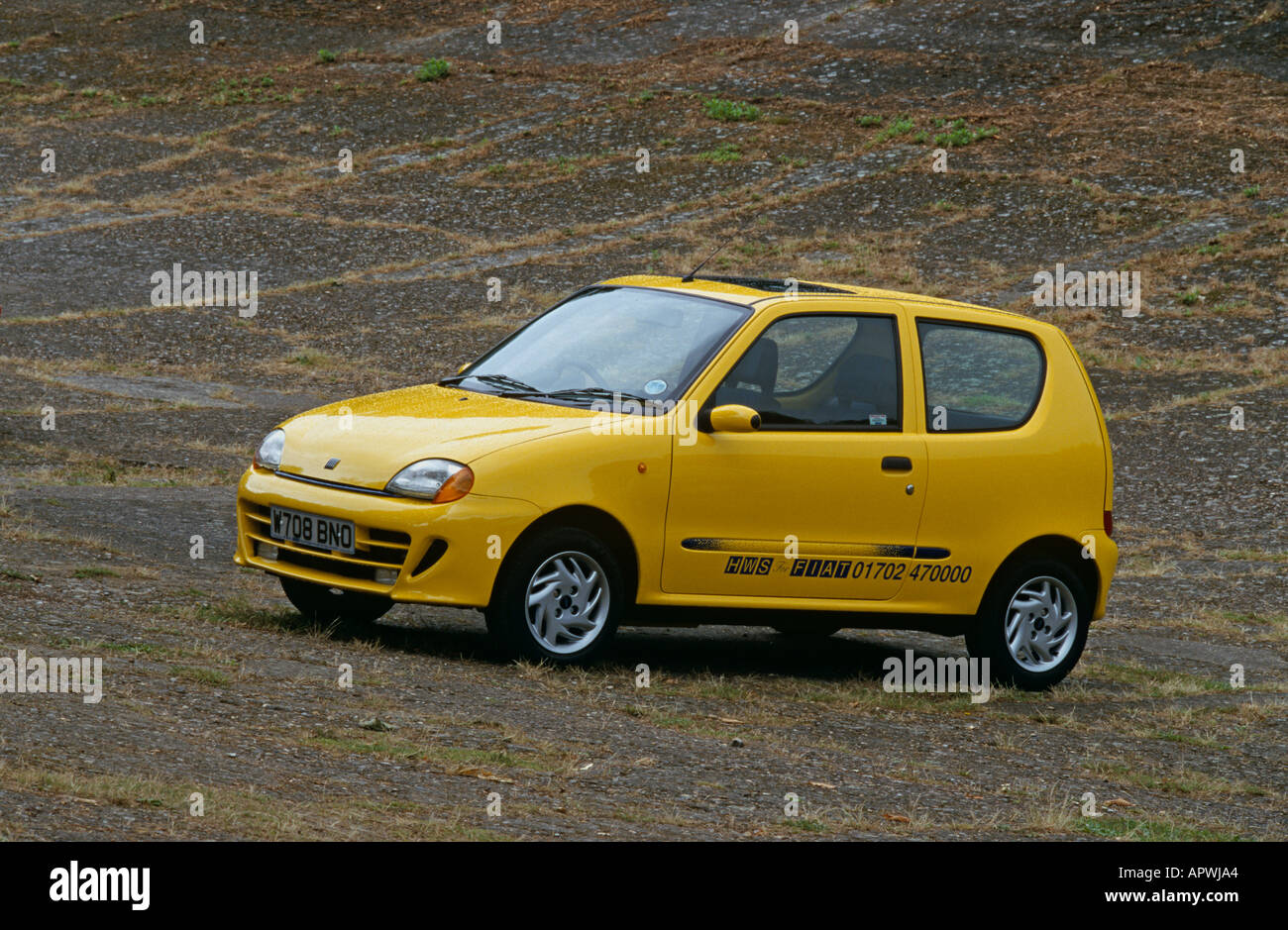 Fiat Seicento Sporting di 1999. Costruito dal 1998 al 2004 Foto Stock
