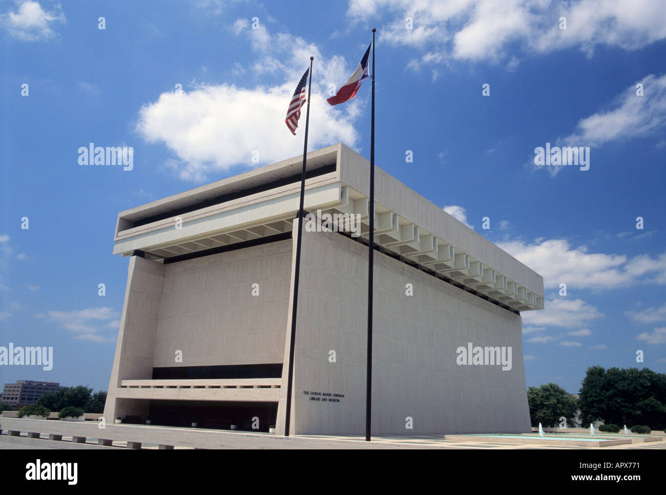Il presidente Lyndon B Johnson biblioteca di Austin in Texas Foto Stock
