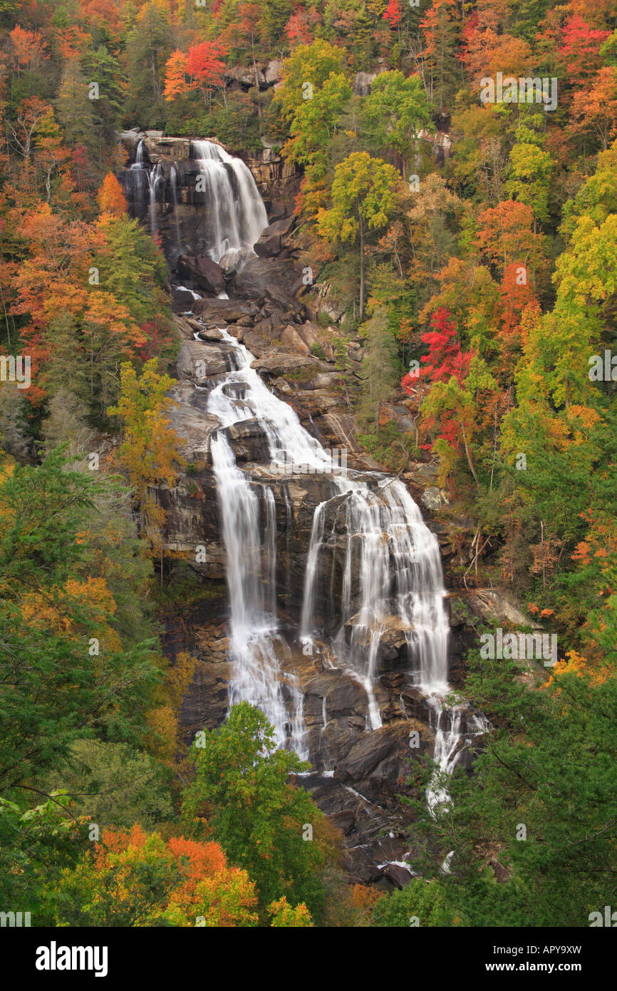 Whitewater cade, zaffiro, North Carolina, STATI UNITI D'AMERICA Foto Stock