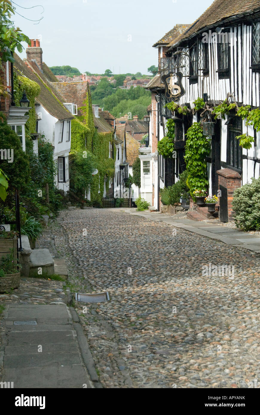 Mermaid Street, segala, East Sussex Foto Stock