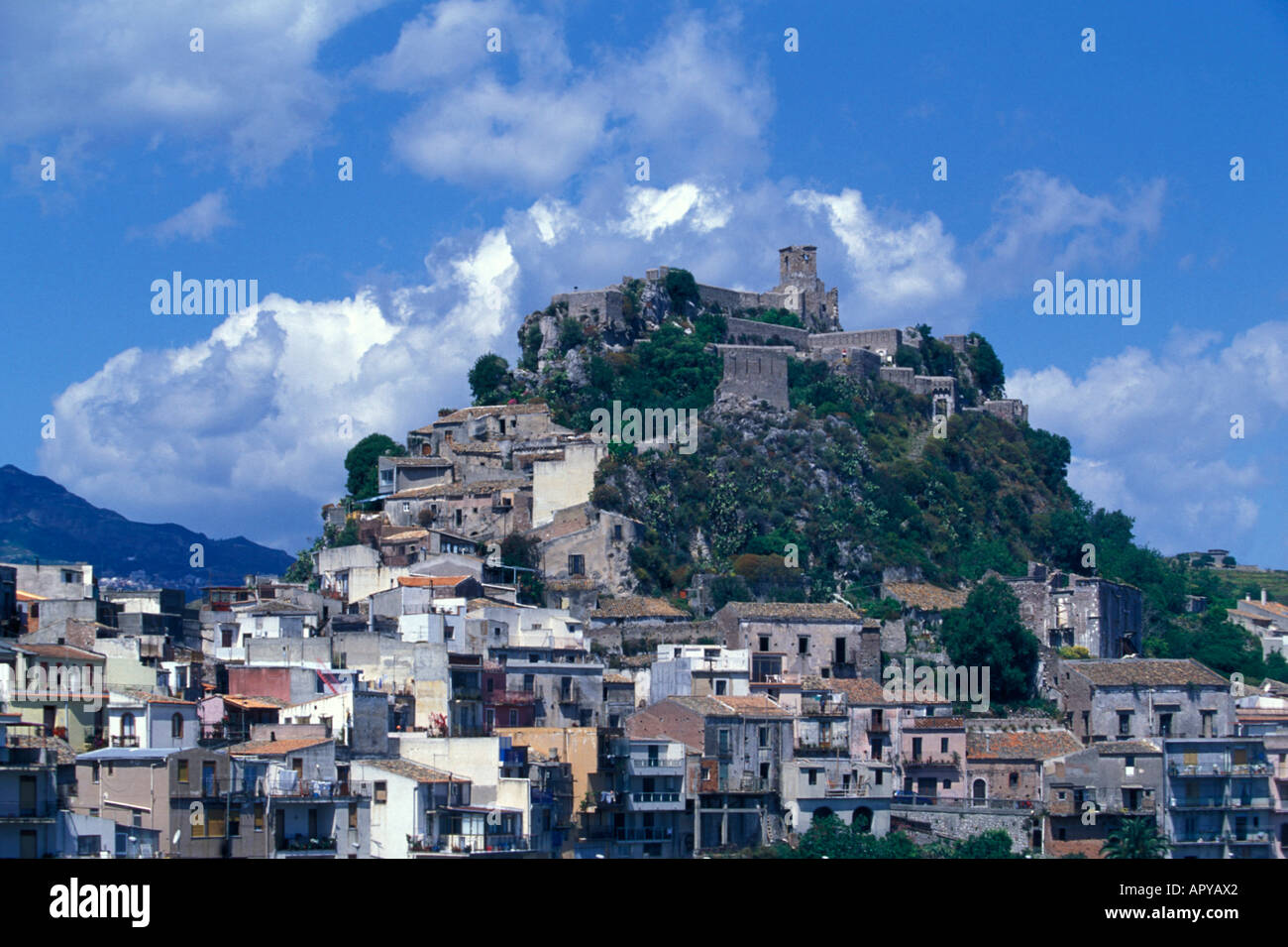 Forzo d'Agro, Sicilia Italia Foto Stock