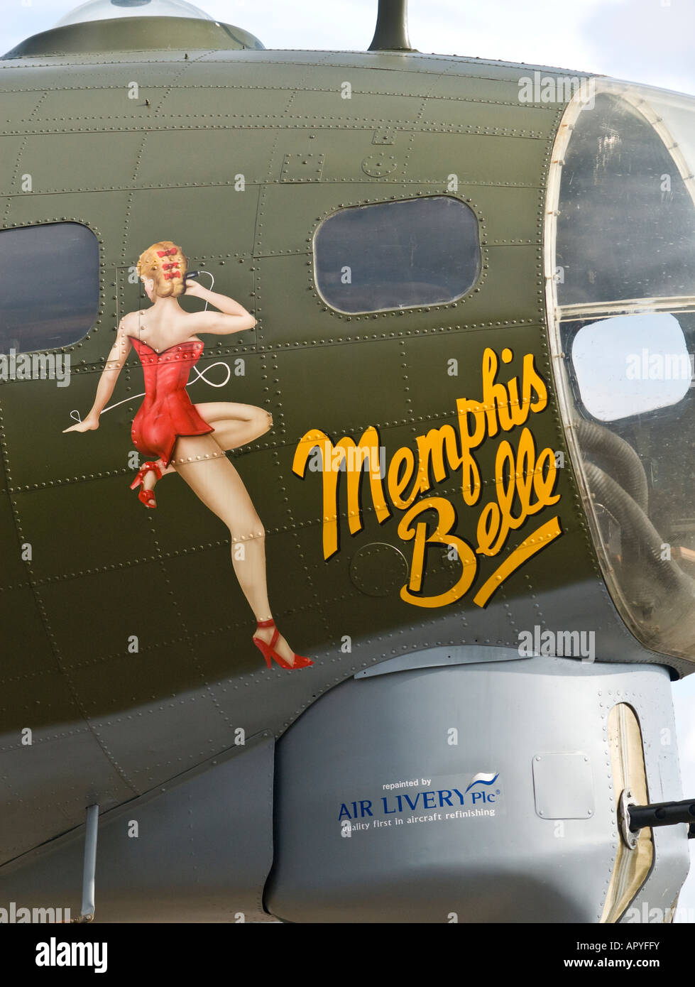 B-17 Flying Fortress Sally B Foto Stock