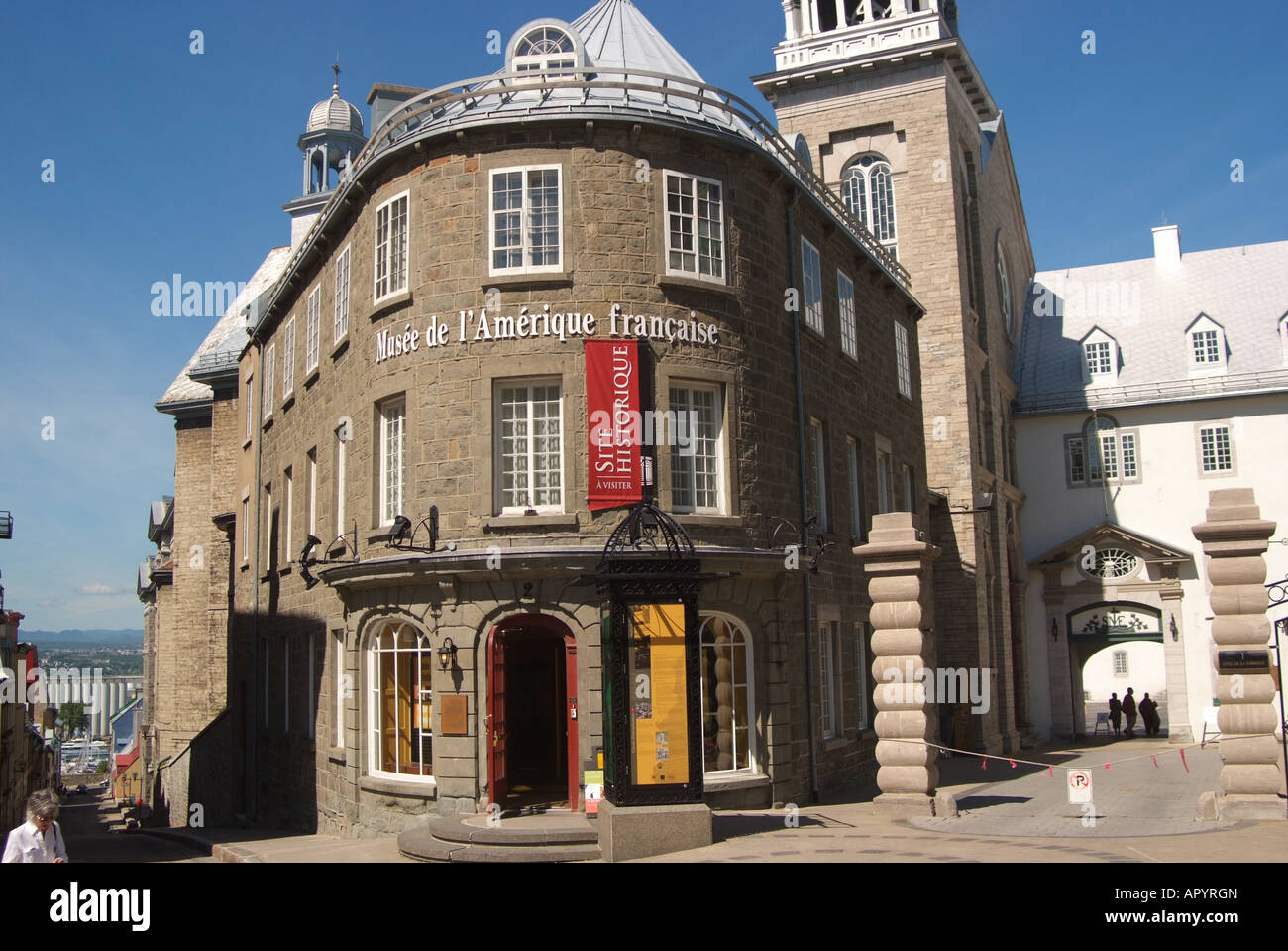 Canada Quebec City, il Musée de l'Amérique francaise, il più antico museo in Canada Foto Stock