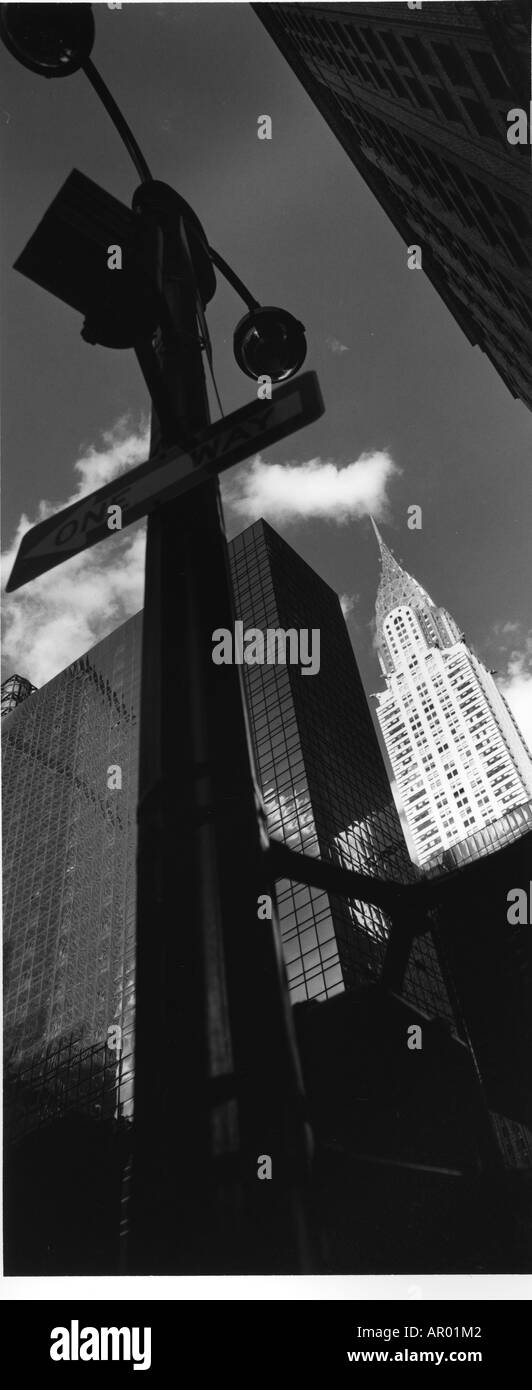 Chrysler Building, Chrysler Building, Midtown Manhattan, New York, Stati Uniti d'America Foto Stock