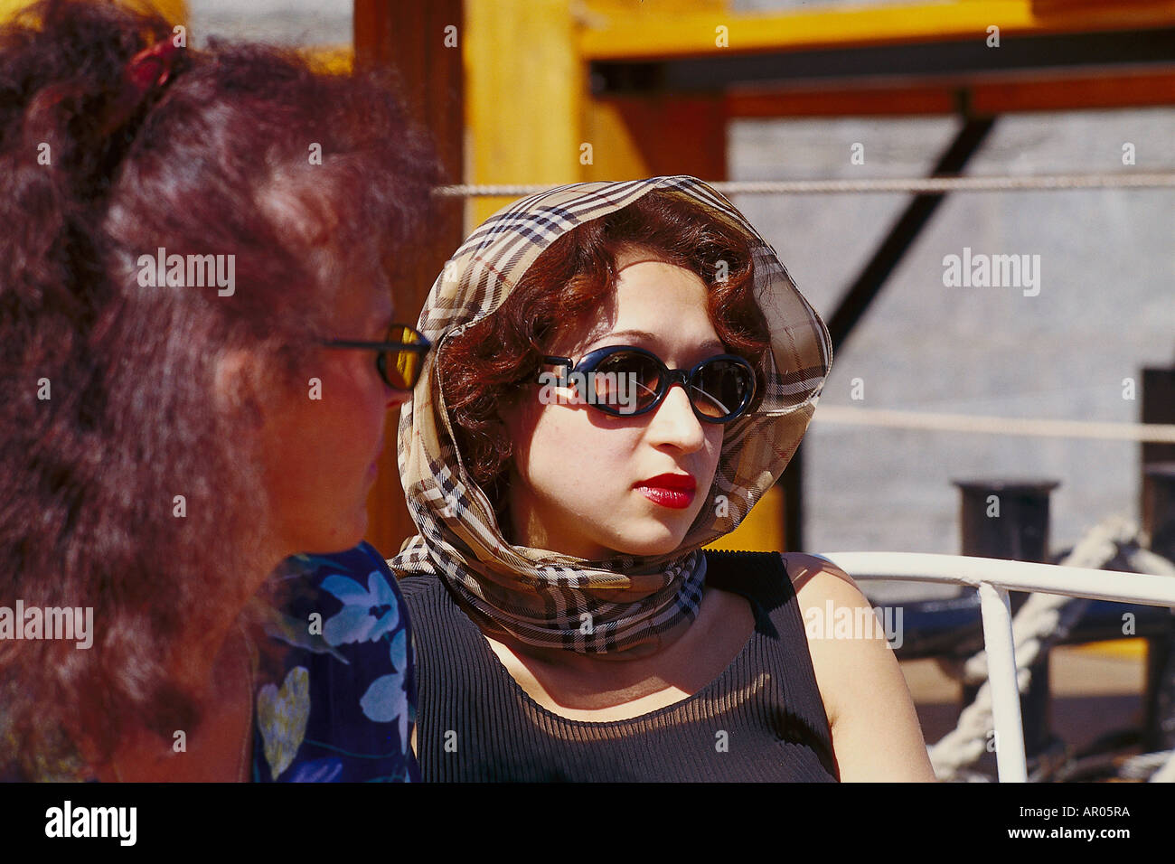 Gita turistica, Canal viaggio di andata e ritorno a San Pietroburgo, Russia Foto Stock