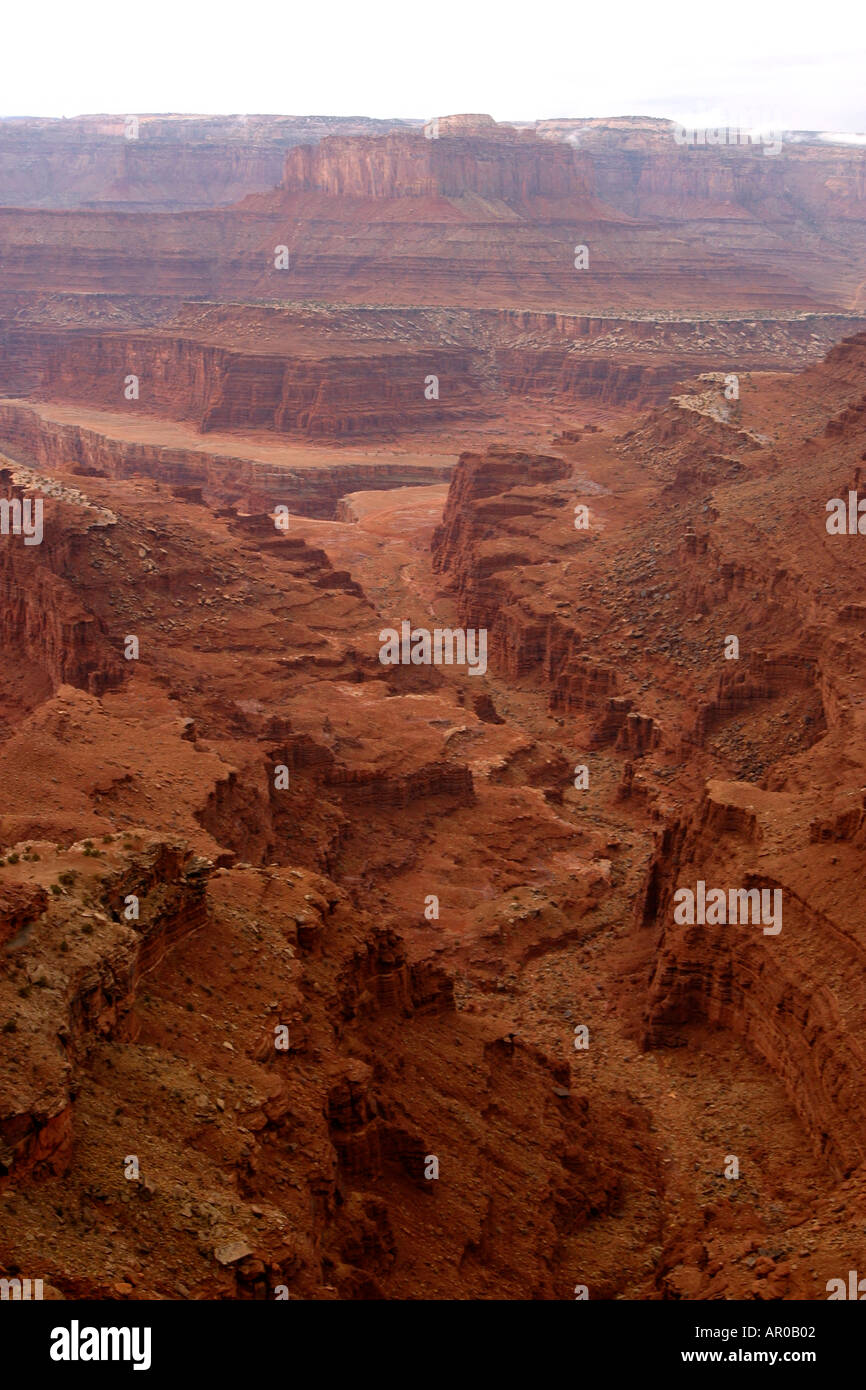 Dead Horse Point Utah America Foto Stock