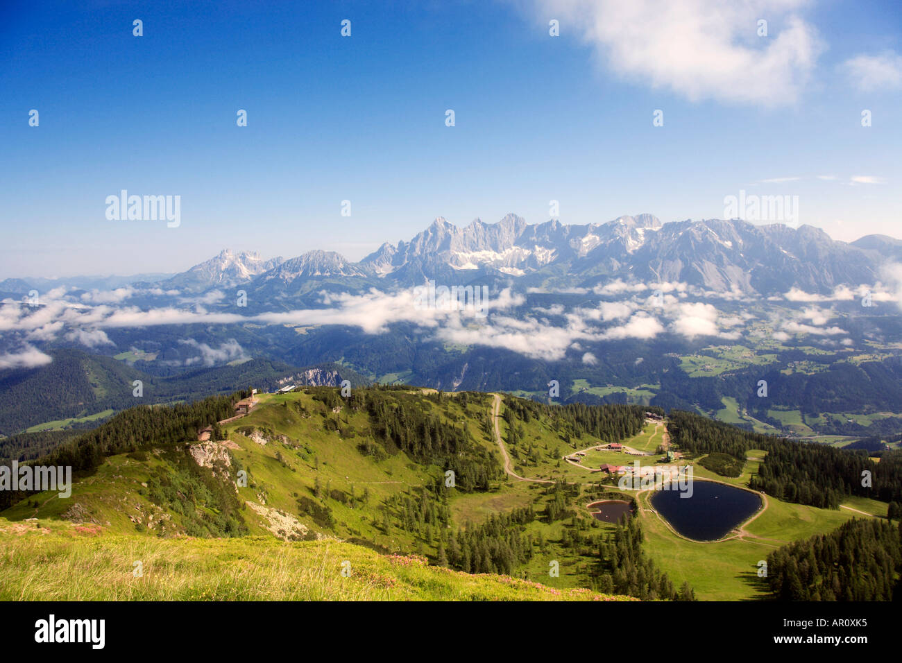 Reiteralm, Dachstein Tauern Area, Stiria, Austria Foto Stock