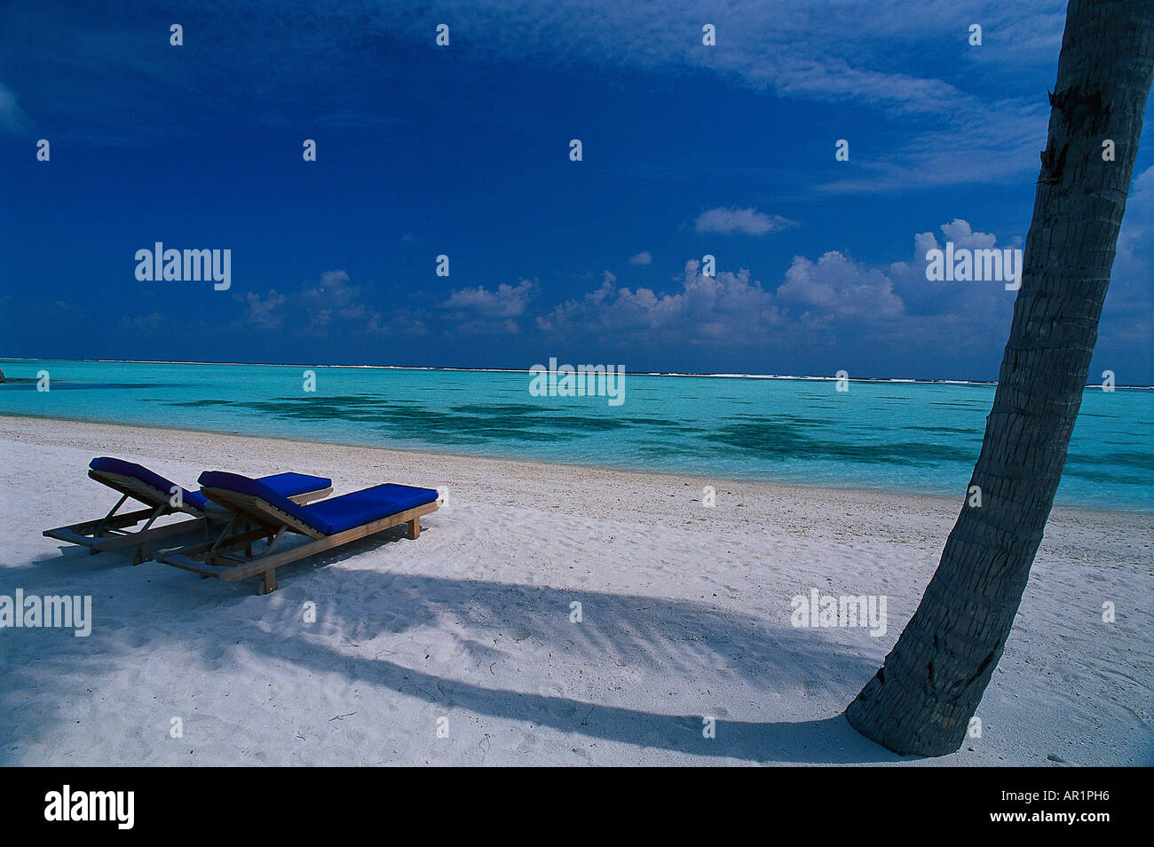 Four Seasons Resort, Kuda Hurra Maledive Isola Foto Stock