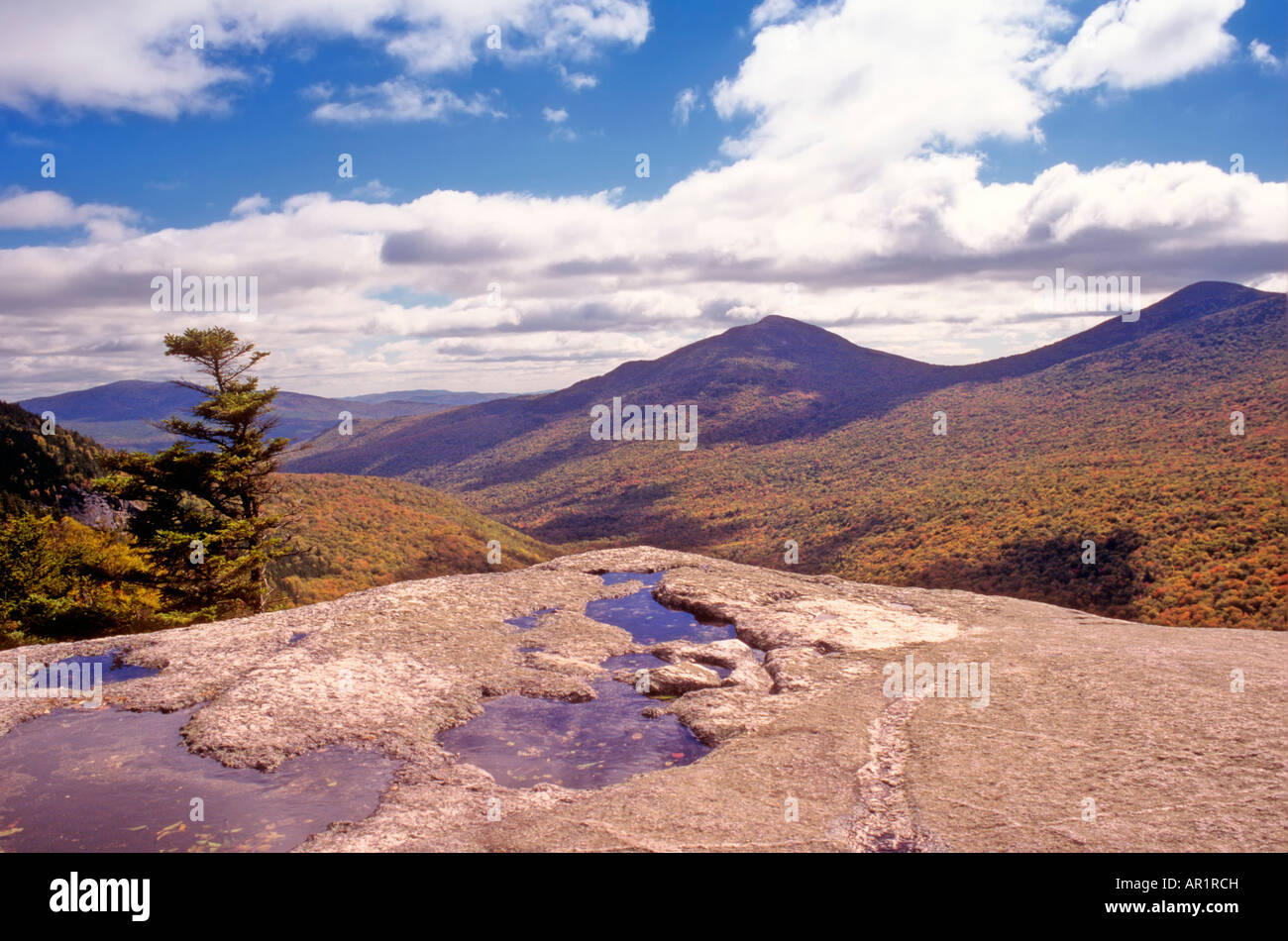 Autunno in Grafton tacca.Newry Maine Foto Stock