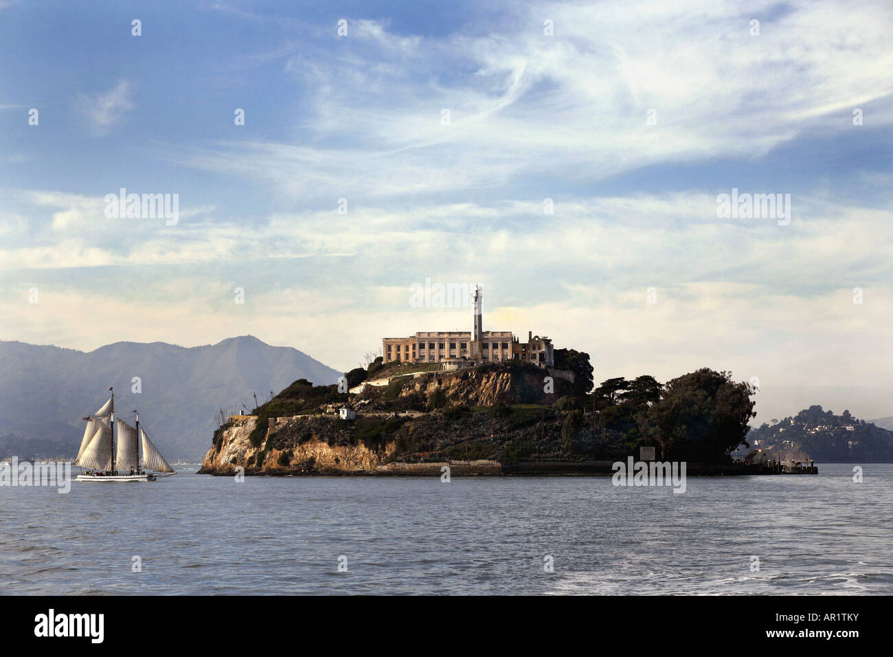 Alcatraz, San Francisco, California, Stati Uniti d'America Foto Stock