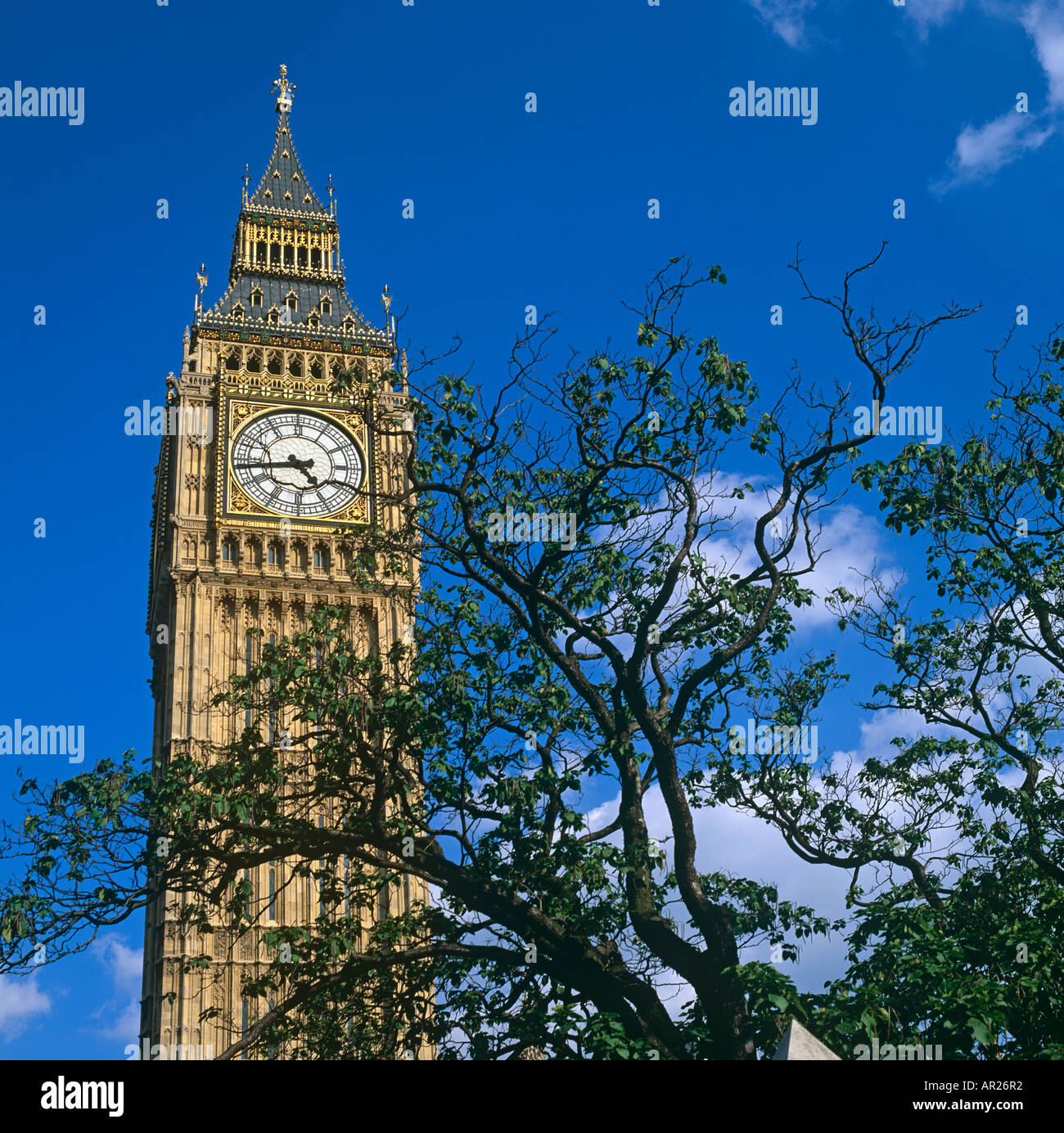 Big Ben Parliament Square Londra Regno Unito Europa Foto Stock