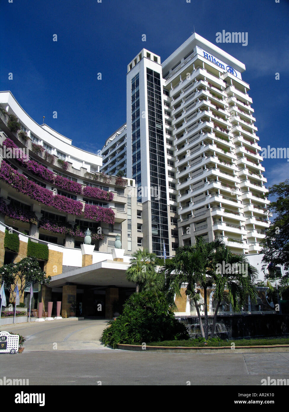 Hilton Hotel Hua Hin Tailandia Foto Stock