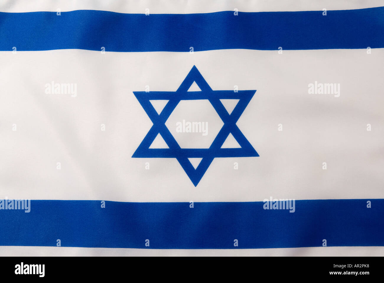 Bandiera israeliana Foto Stock