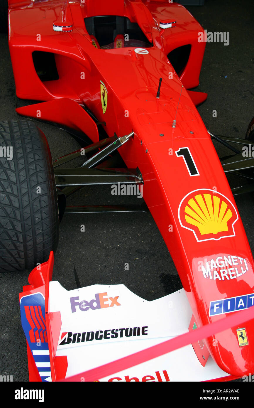 La Ferrari di Formula 1 Grand Prix Car Foto Stock