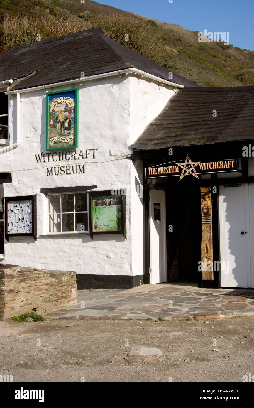 Il museo della stregoneria Boscastle Cornwall Regno Unito Foto Stock