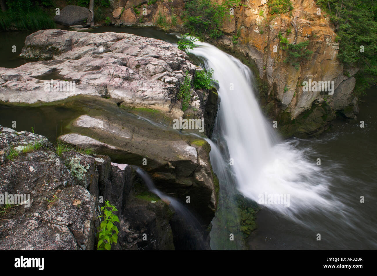 Ramsey cade, Alexander Ramsey parco municipale, Redwood Falls, Minnesota, Stati Uniti d'America Foto Stock