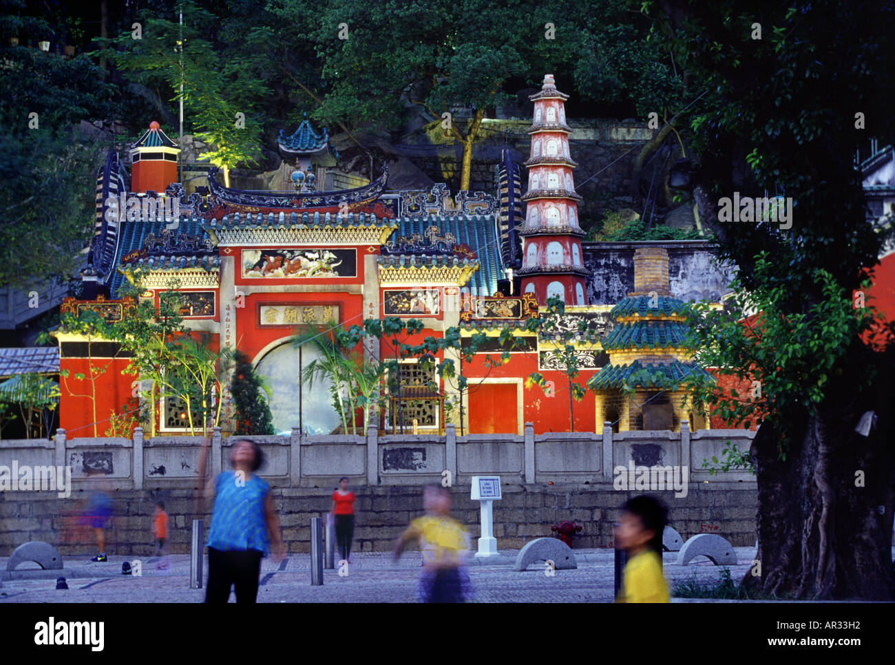 Il Tempio A-Ma, Macao, Cina Foto Stock