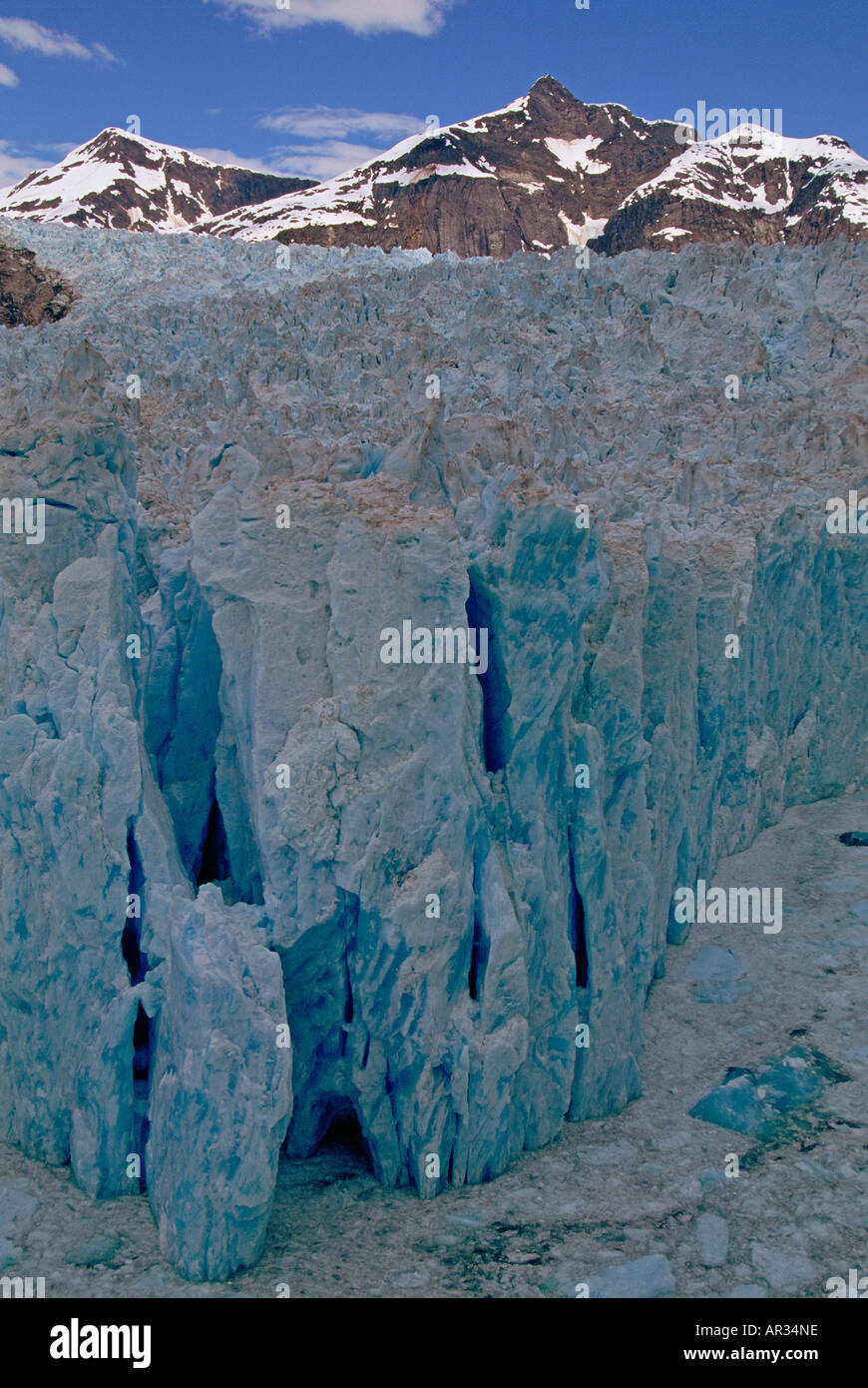 Leconte Glacier Alaska Foto Stock