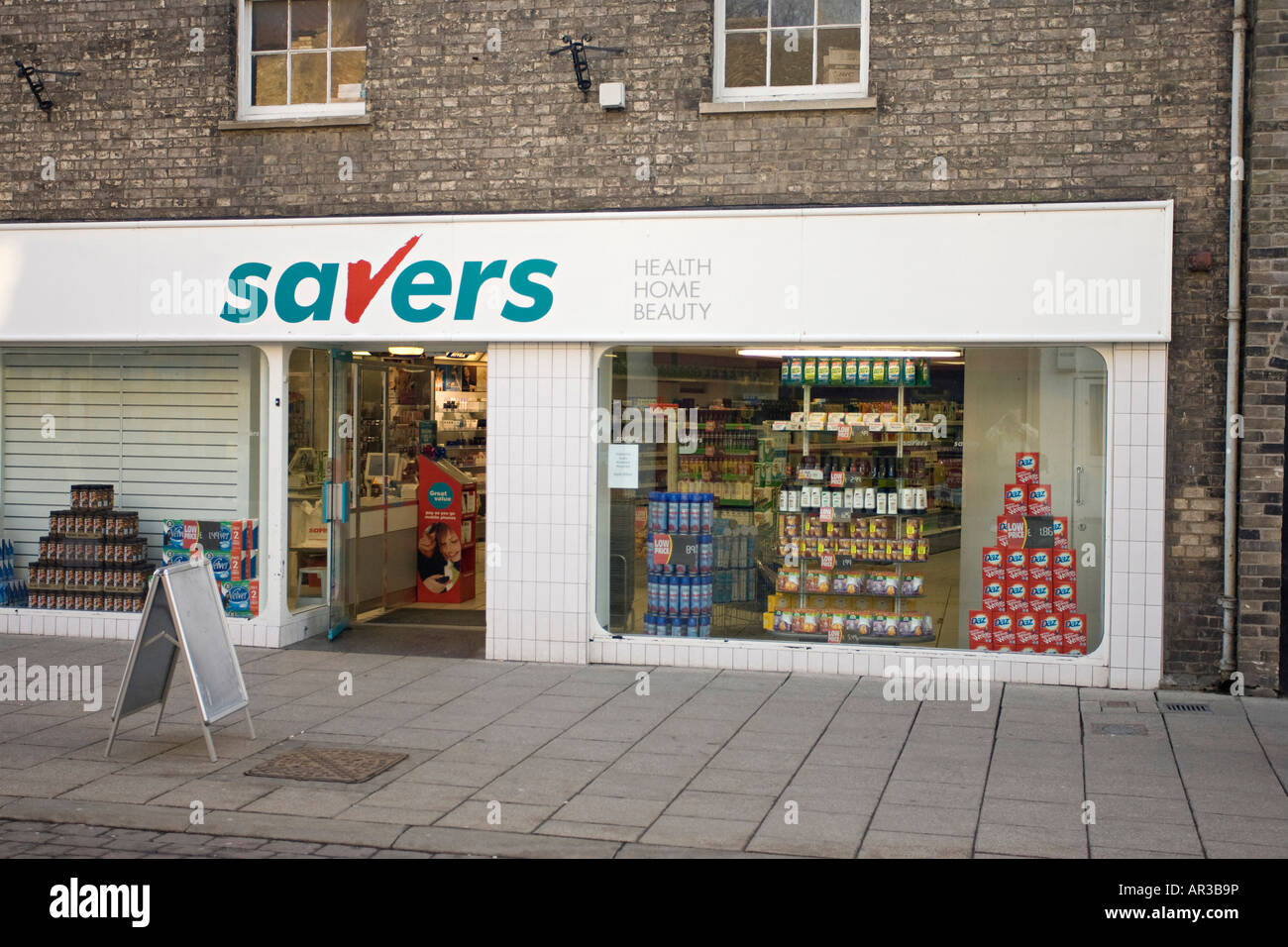 I risparmiatori store a Thetford, Regno Unito Foto Stock