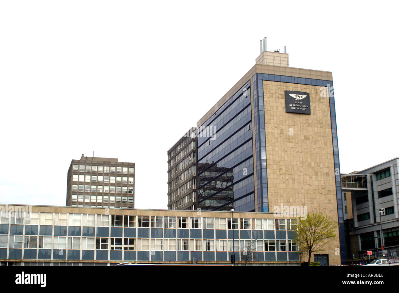 Leeds Metropolitan University Building Foto Stock