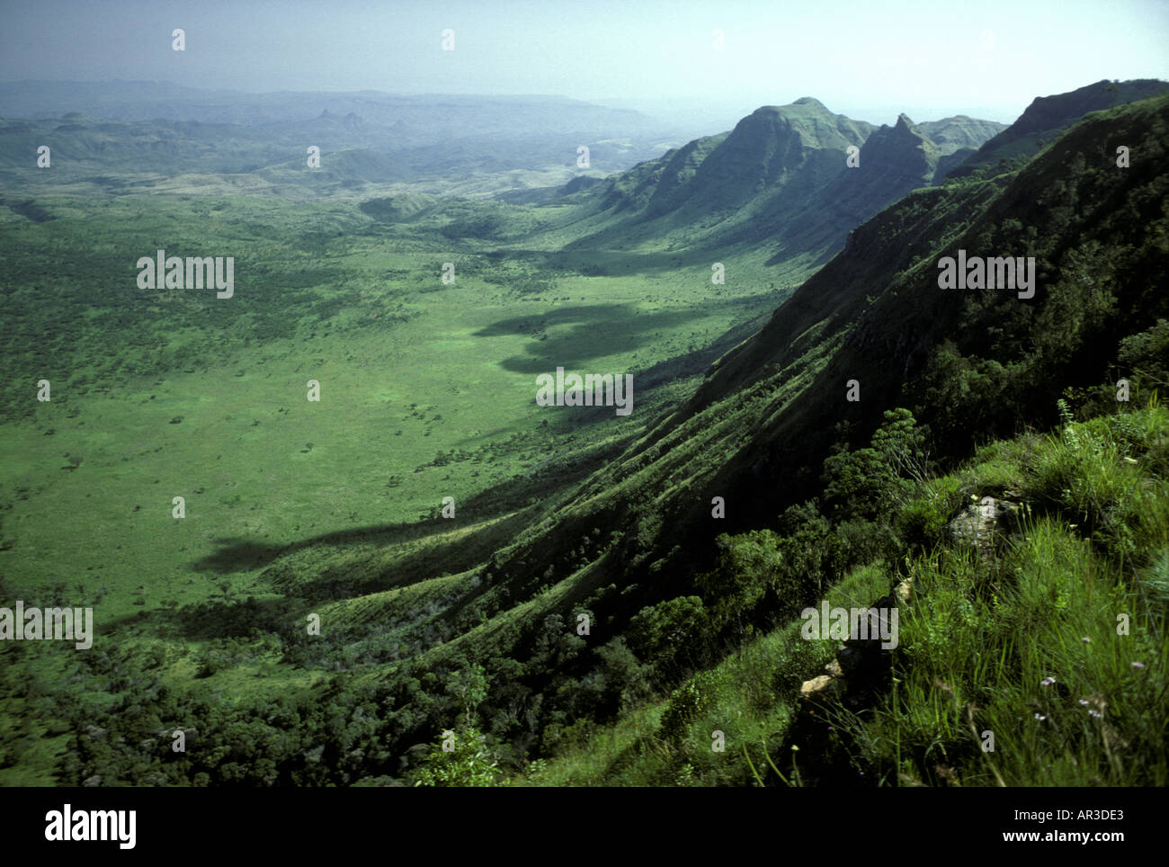 Great Rift Valley nel nord del Kenya Foto Stock