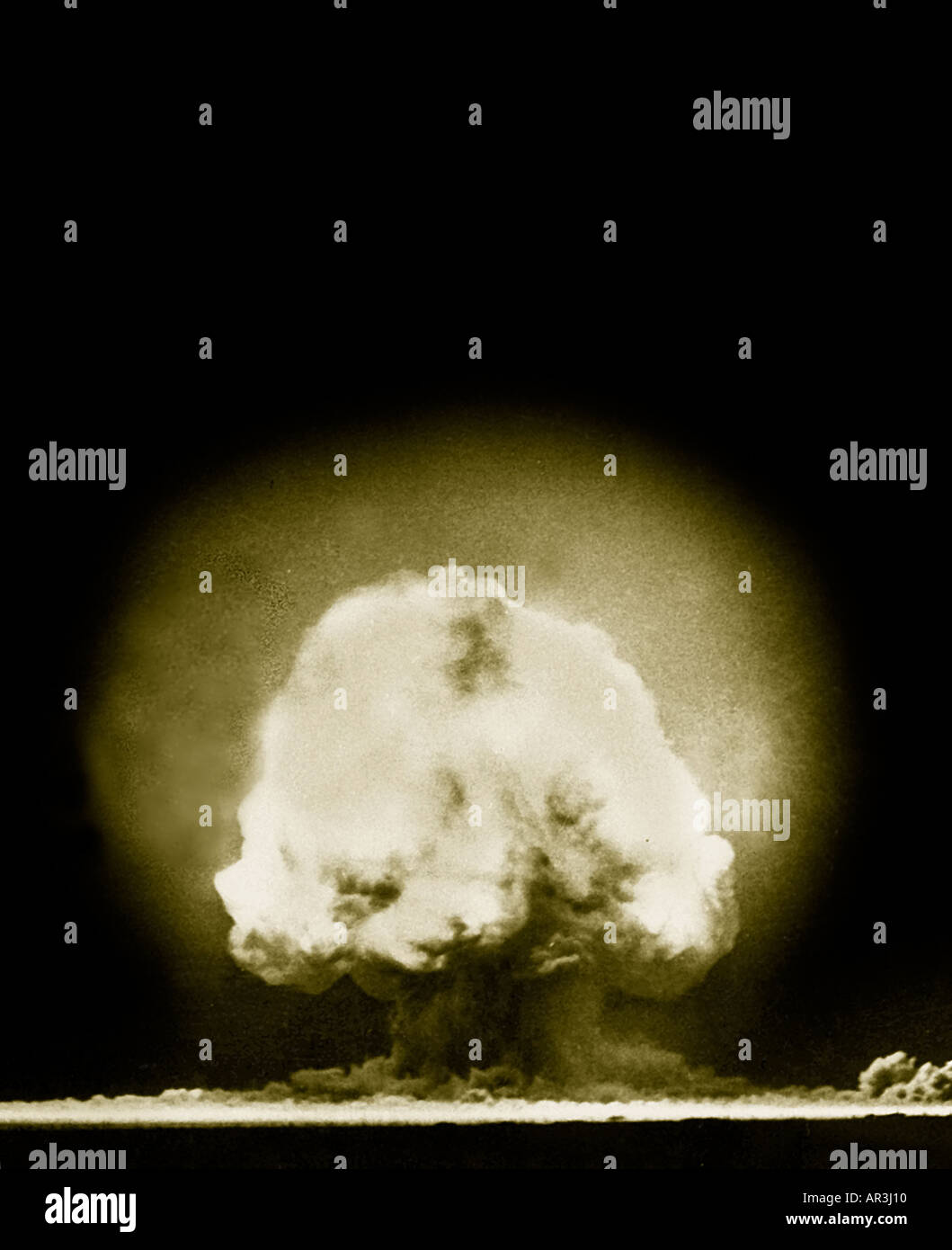 Trinità la bomba atomica blast Foto Stock