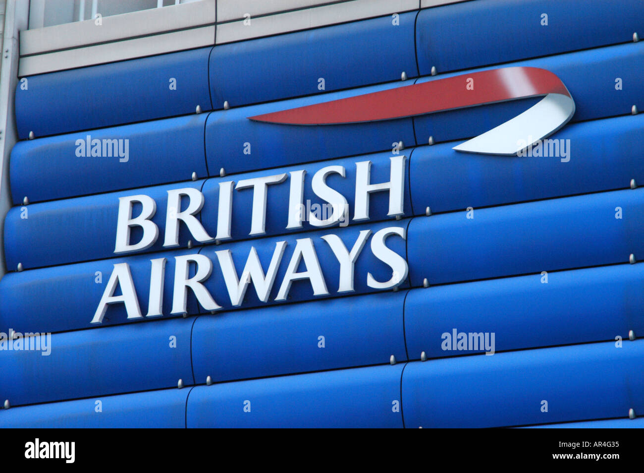 British Airways capo ufficio presso l'aeroporto di Heathrow Londra UK Nov 2004 Foto Stock