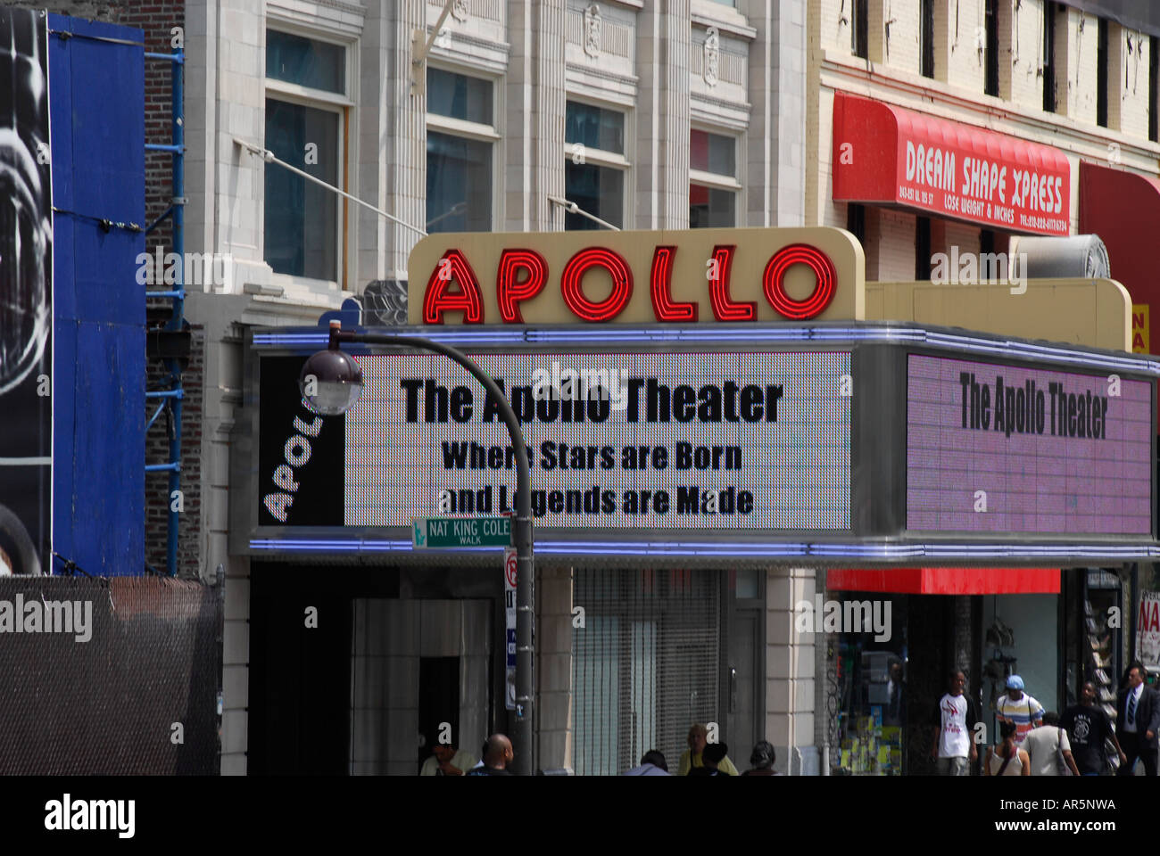 Teatro Apollo di Harlem New York STATI UNITI D'AMERICA Foto Stock