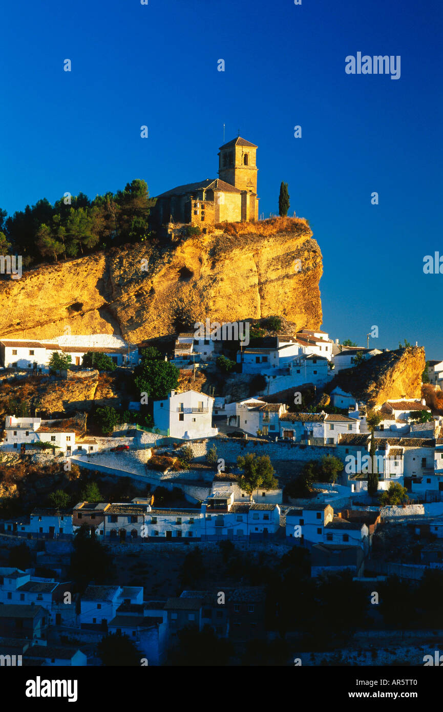 Città vecchia di Montefrio, provincia di Granada, Andalusia, Spagna Foto Stock