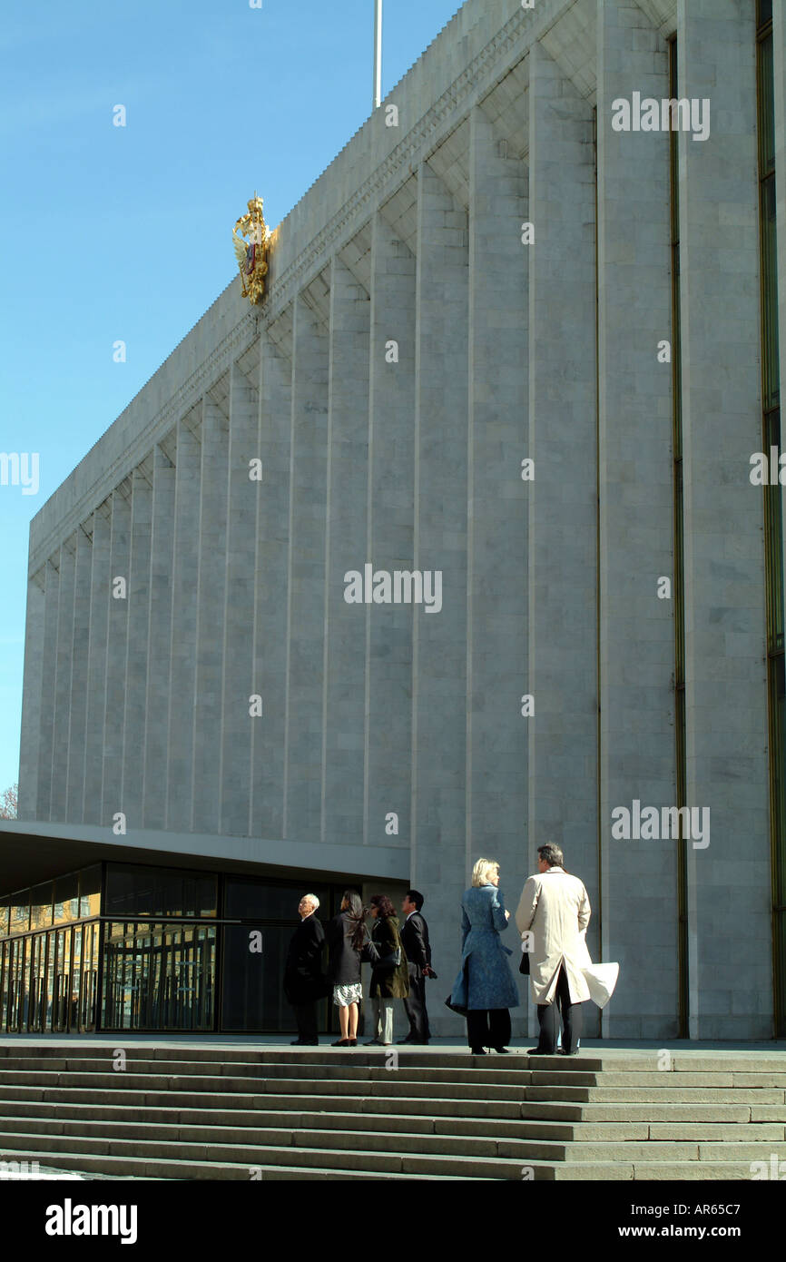 La Russia del Cremlino Palazzo di Stato con il palazzo dei congressi per eventi culturali Mosca Foto Stock