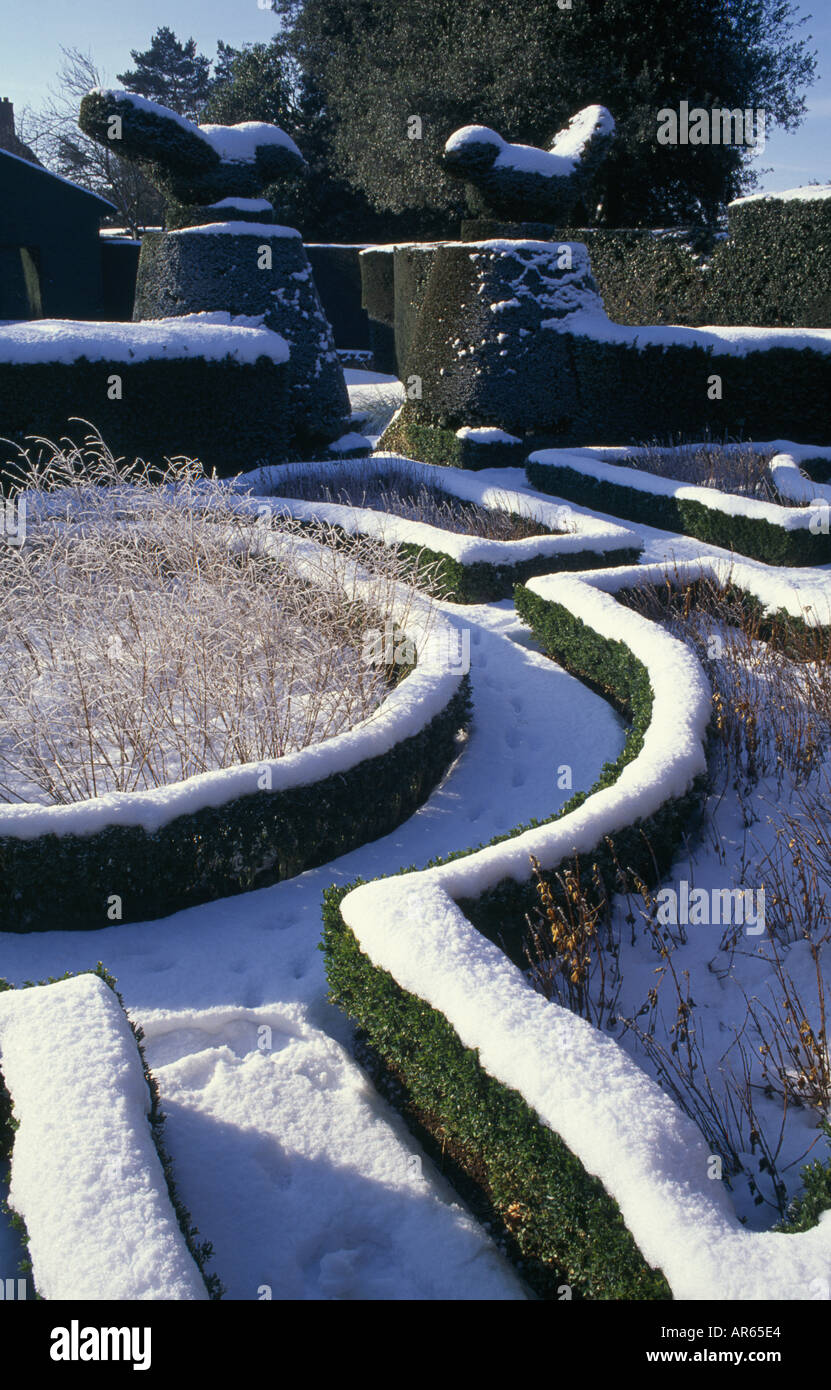 Hidcote Manor Garden in Gloucestershire Foto Stock