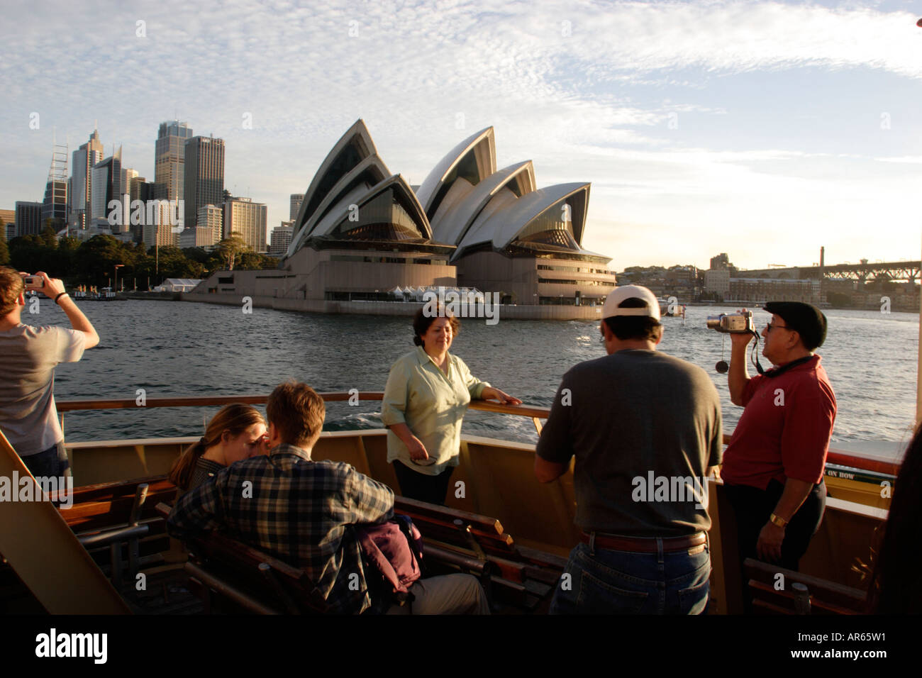 Sydney Opera House, Bennelong Point, capitale dello stato del Nuovo Galles del Sud, Sydney, Australia Foto Stock