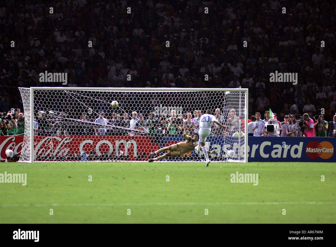 Coppa del Mondo FIFA 2006 Finals presso lo Stadio Olimpico di Berlino in Germania Foto Stock