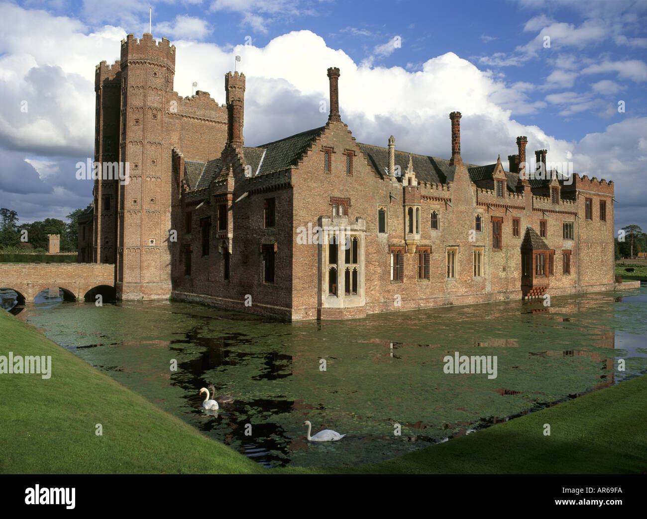 Oxburgh Hall Norfolk Foto Stock