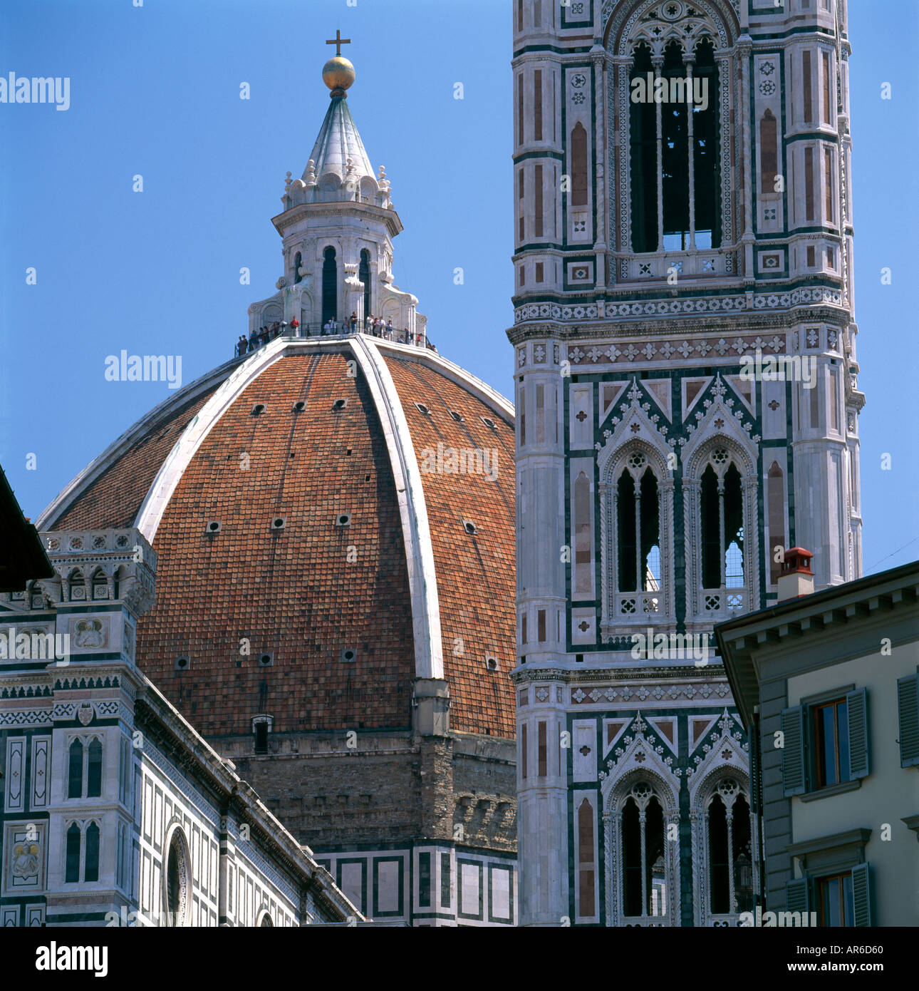 Cattedrale di Santa Maria del Fiore, Firenze. La cupola e il Campanile