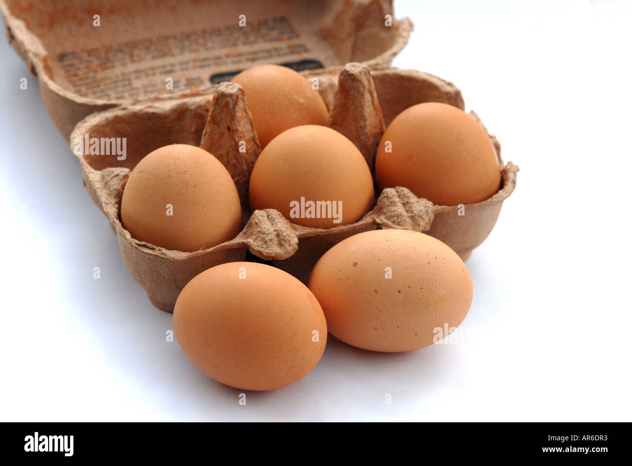 Uova uovo uova di galline uova di gallina Foto Stock