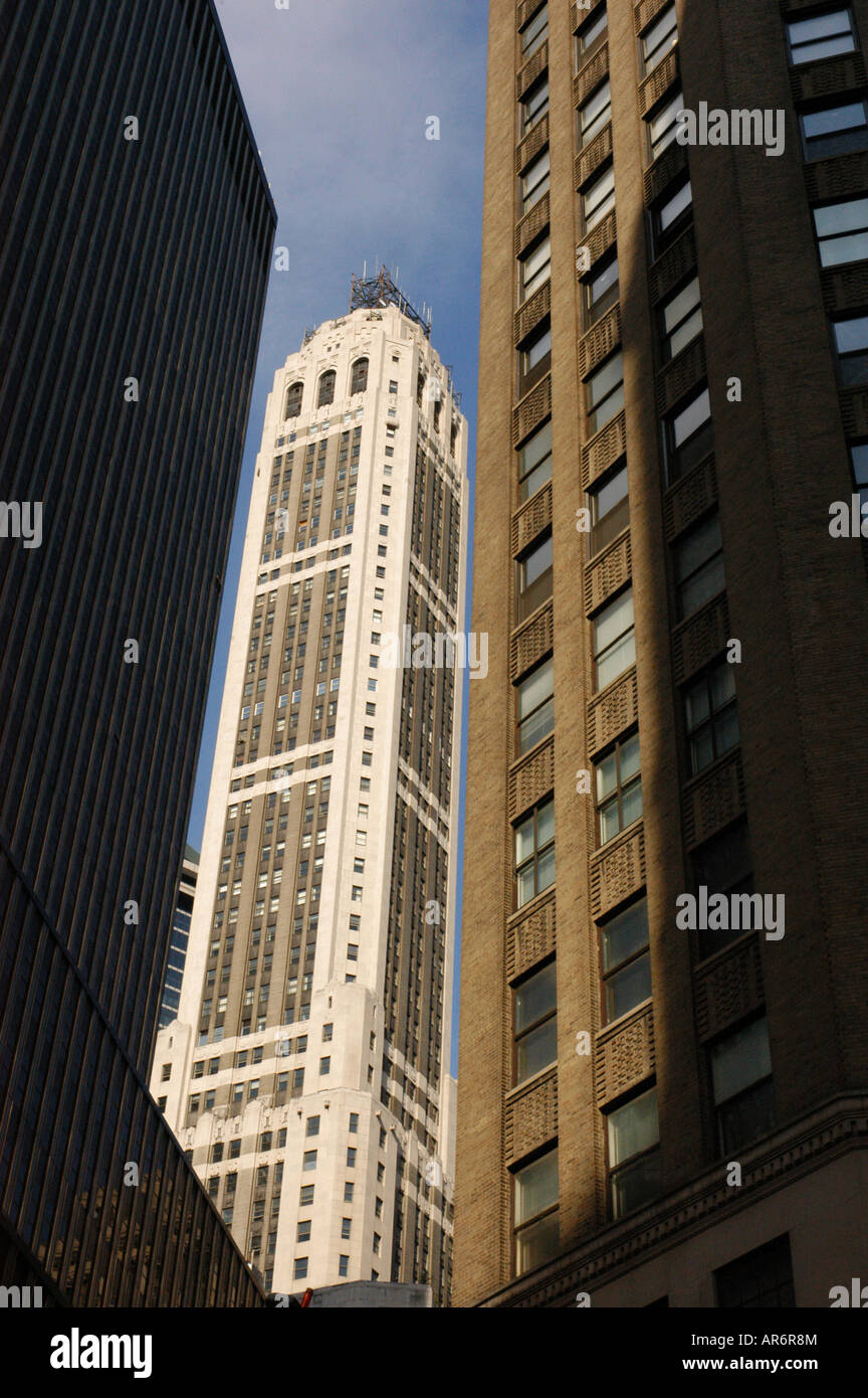 Il quartiere finanziario di New York STATI UNITI D'AMERICA Financial District Nueva York UCE Foto Stock