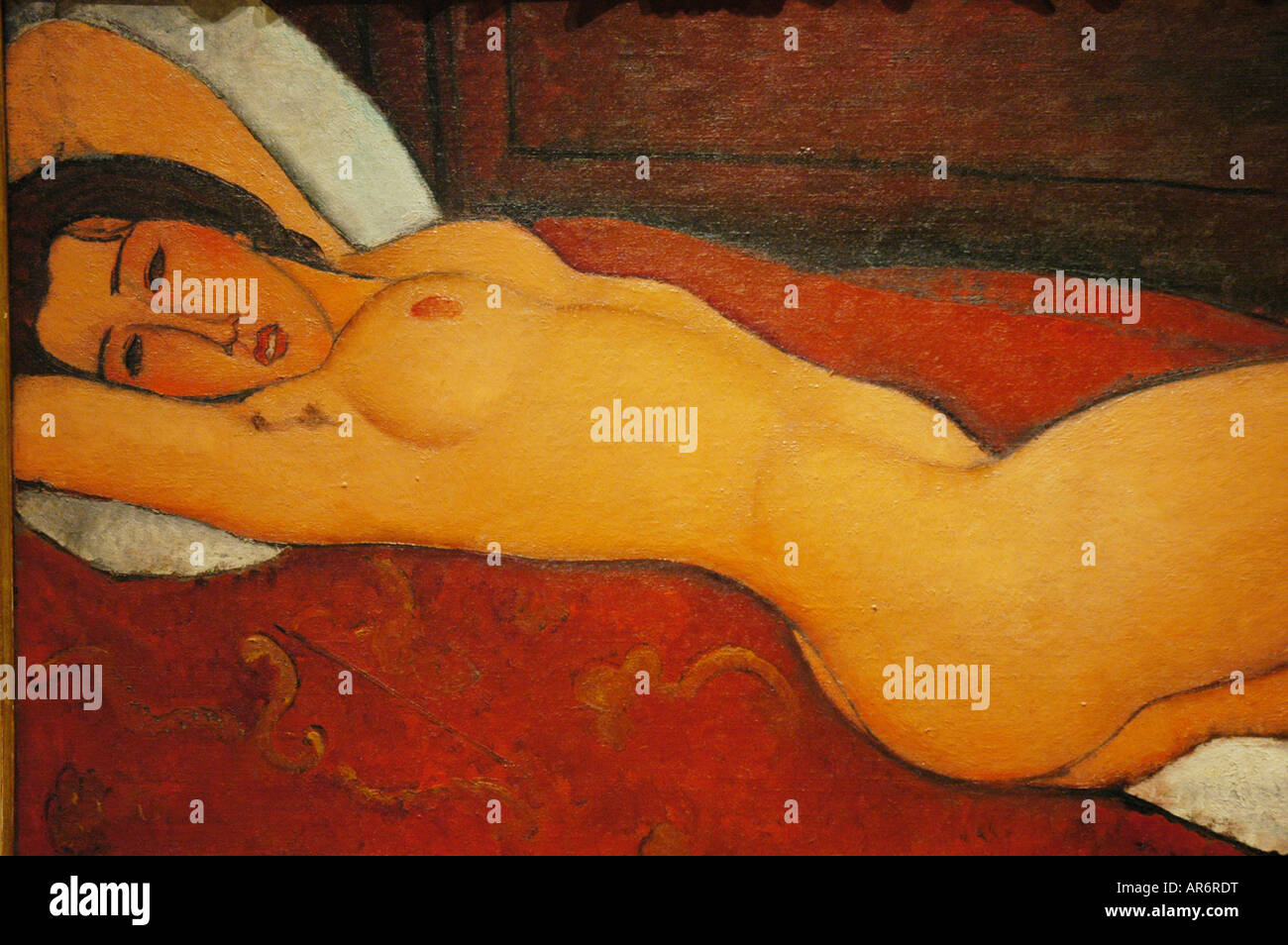Amedeo Modigliani nudo reclinabili Metropolitan Museum di New York STATI UNITI D'AMERICA Foto Stock