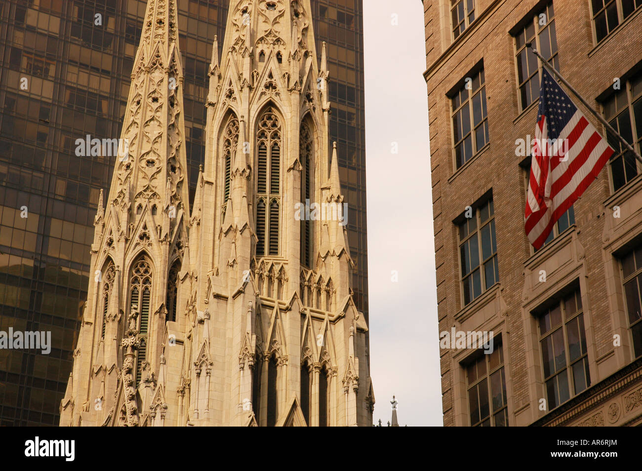 Cattedrale di San Patrizio a New York STATI UNITI D'AMERICA Foto Stock
