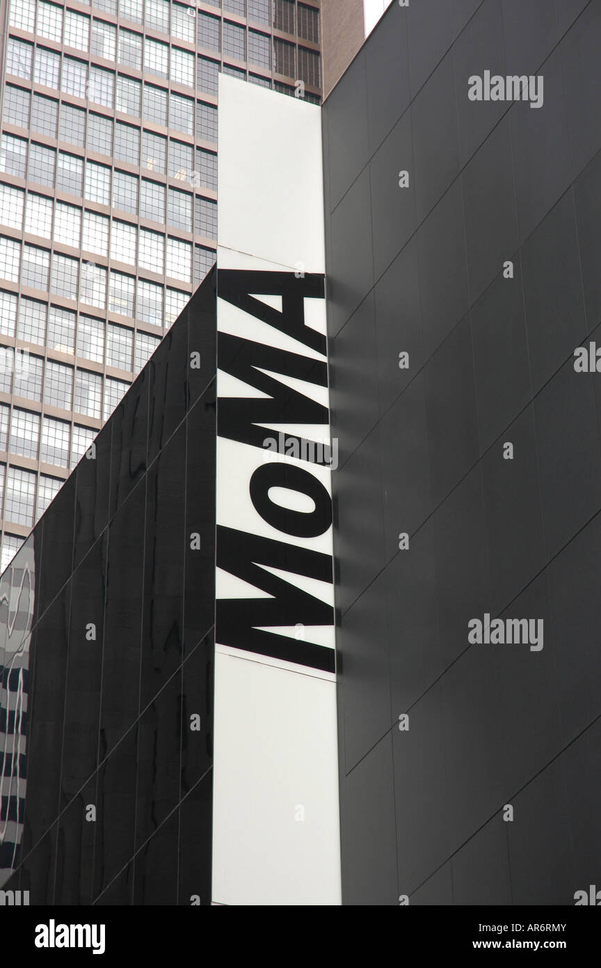 Il Museo di Arte Moderna MoMA di New York STATI UNITI D'AMERICA Foto Stock