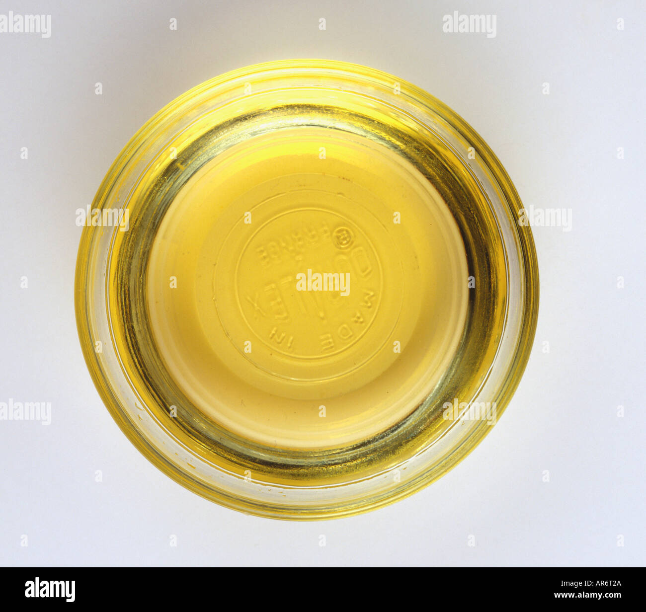 Non raffinato Olio di noce Foto Stock
