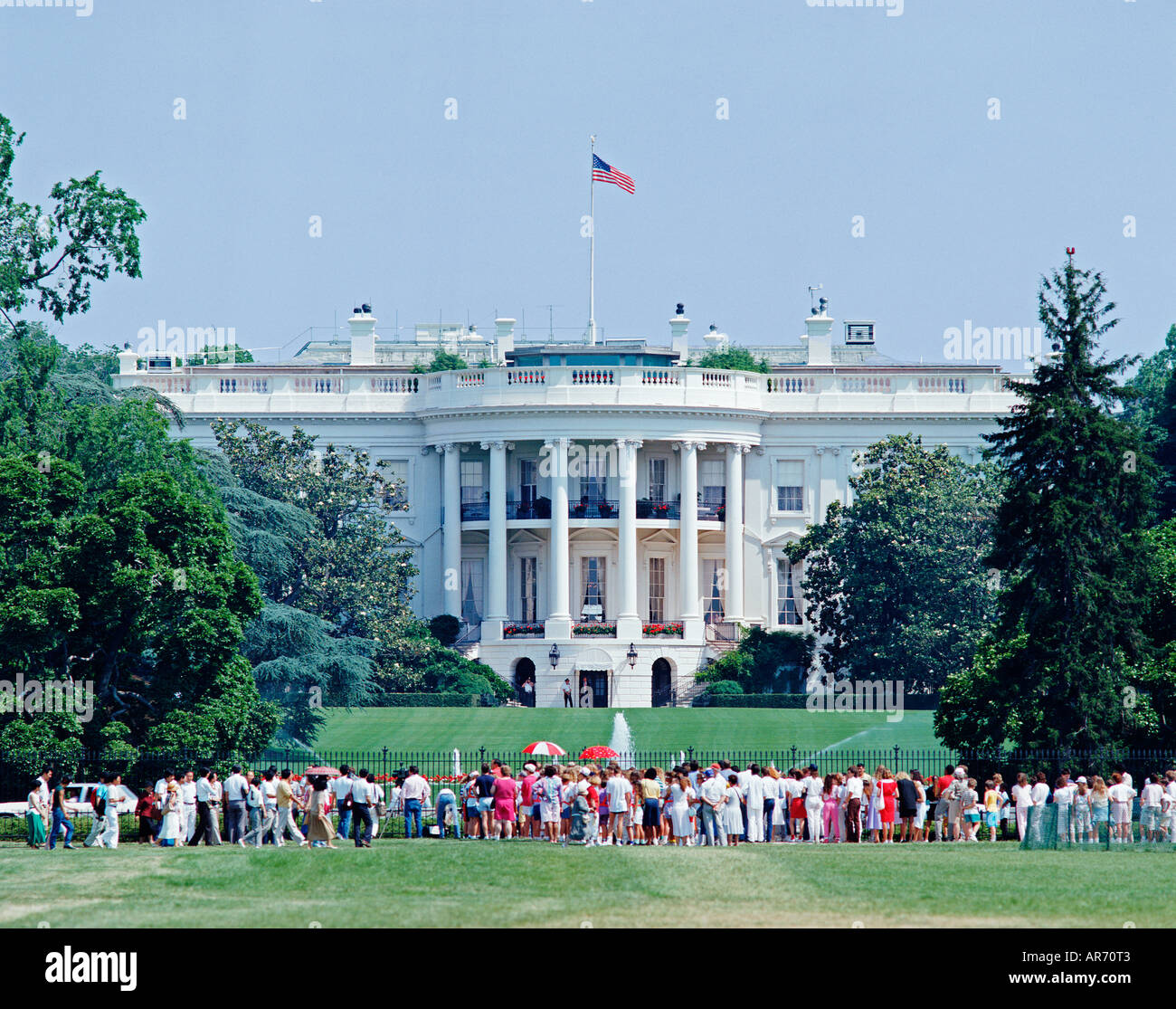 Stati Uniti Washington DC WHITE HOUSE Foto Stock