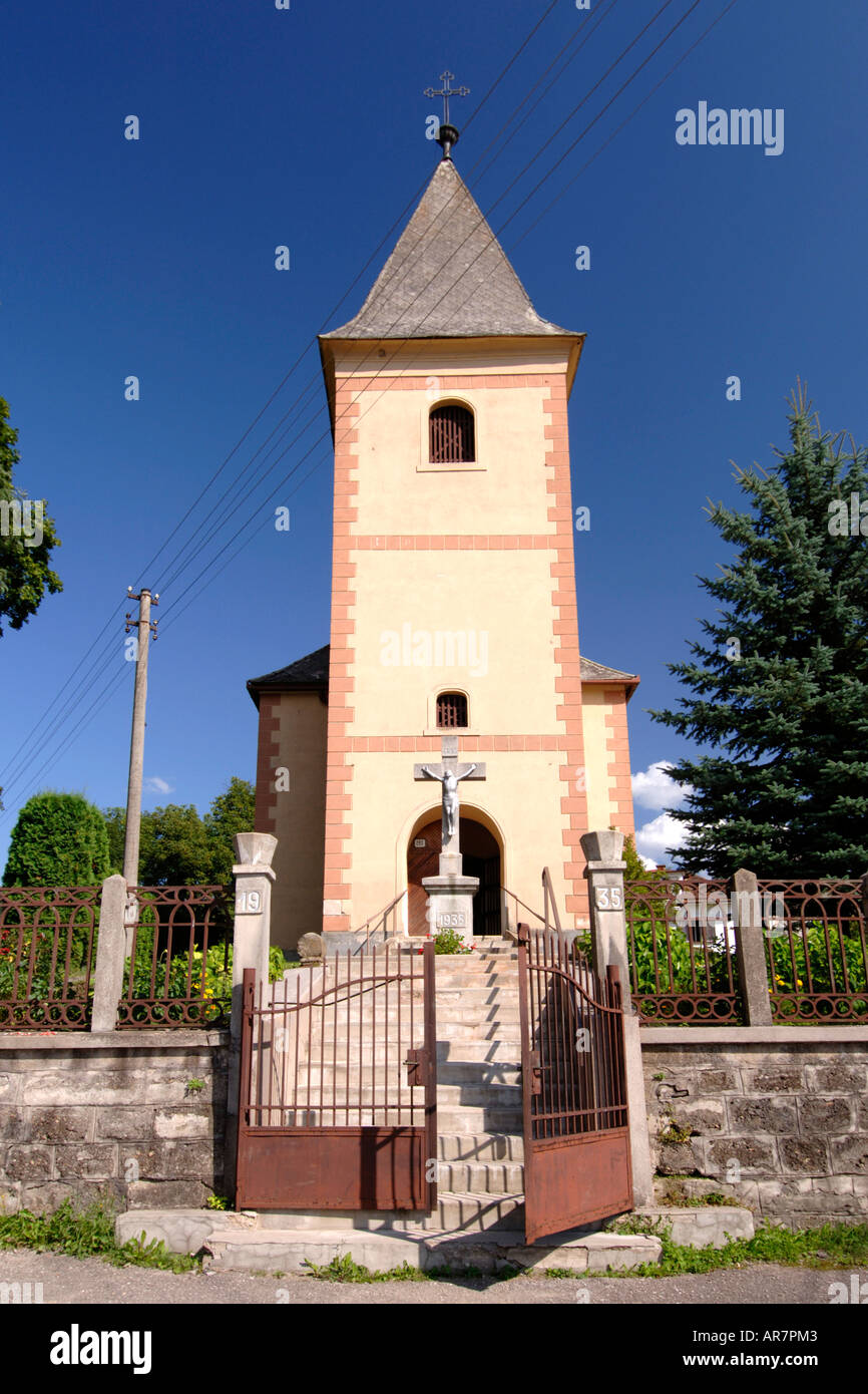 Chiesa di Betliar nell est della Repubblica Slovacca. Foto Stock