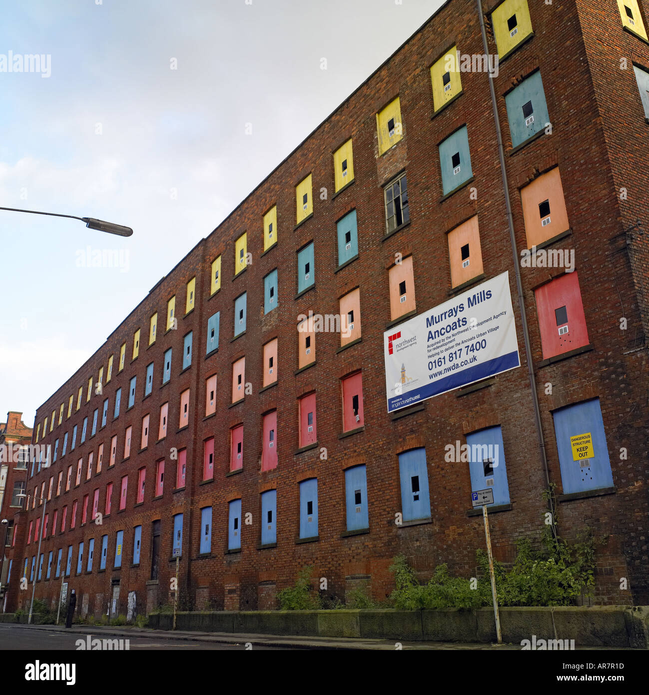 Murray Mills edificio in Ancoats Manchester Foto Stock