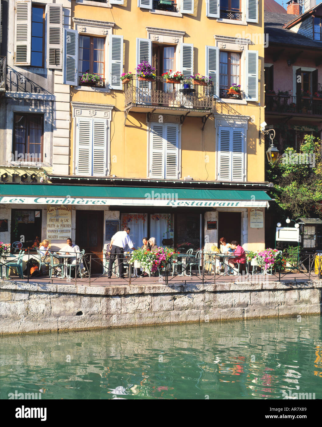 Francia RHONE ALPES ANNECY Quai des Vieux CARCERI Foto Stock