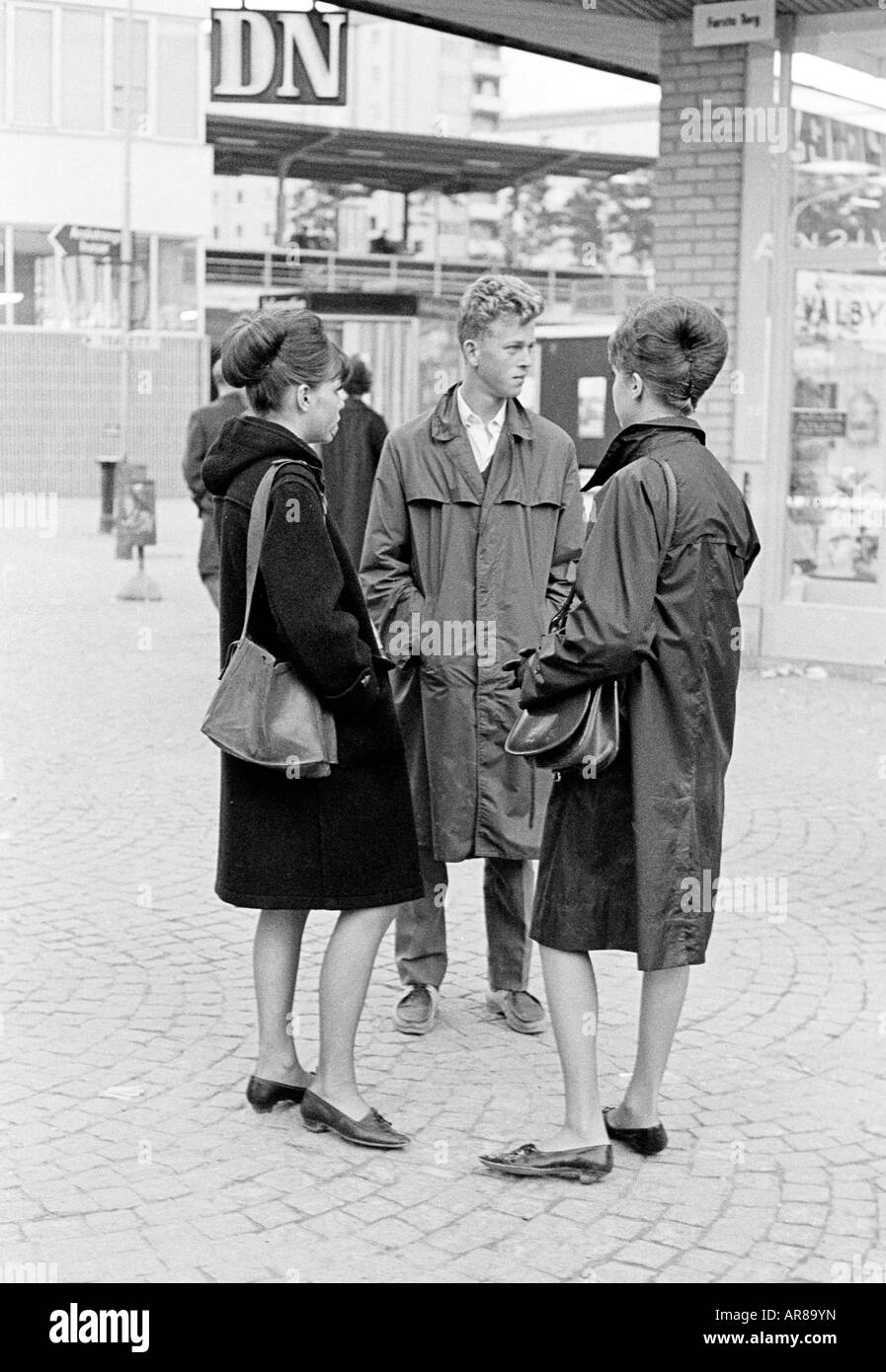 I ragazzi di Stoccolma 1963 Foto Stock