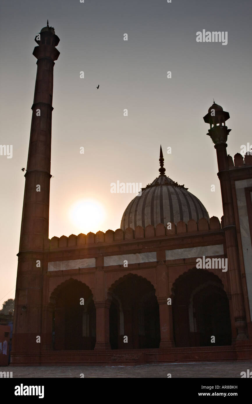 Zinat-ul-Masjid (Ghata Masjid), la Vecchia Delhi, India Foto Stock