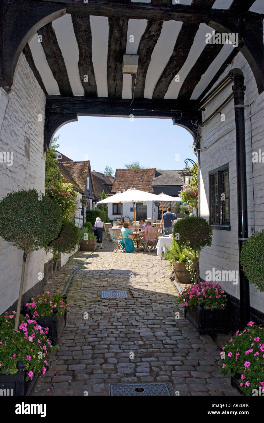 Il Kings Arms Pub - Old Amersham - Buckinghamshire Foto Stock