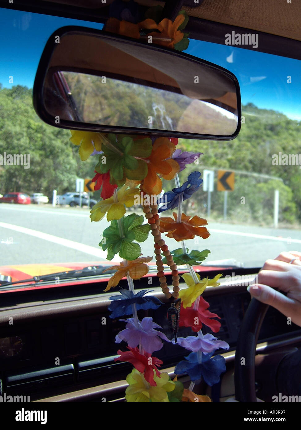 Auto specchietto retrovisore, Whitsundays, Queensland, Australia Foto Stock