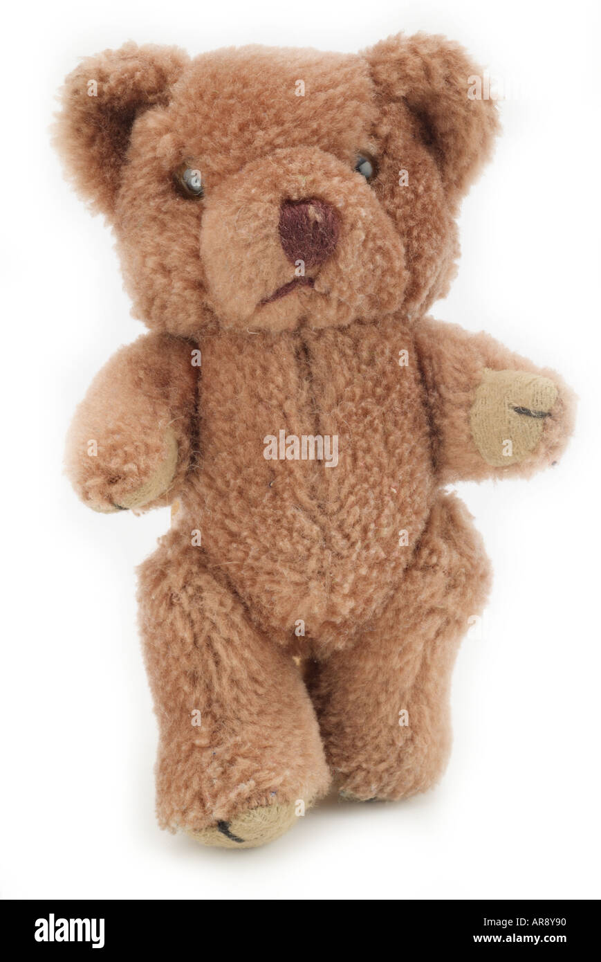 Giocattolo morbido baby orso di peluche animale figura cartoon England Regno Unito Regno Unito GB Gran Bretagna UE Unione europea EUROPA Foto Stock